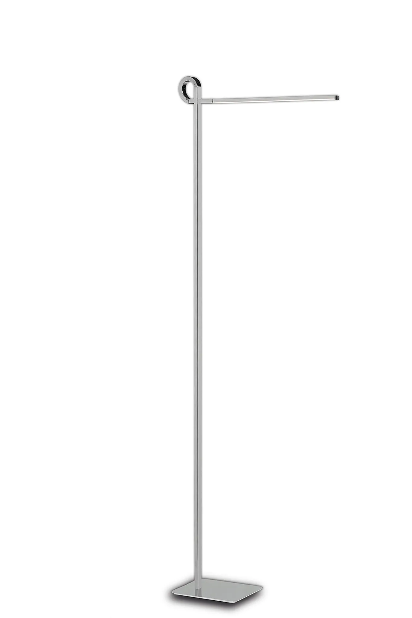 M6144  Cinto 163cm Floor Lamp 7W LED Dimmable Polished Chrome